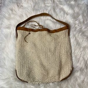 LUCKY BRAND Boho purse with leather straps